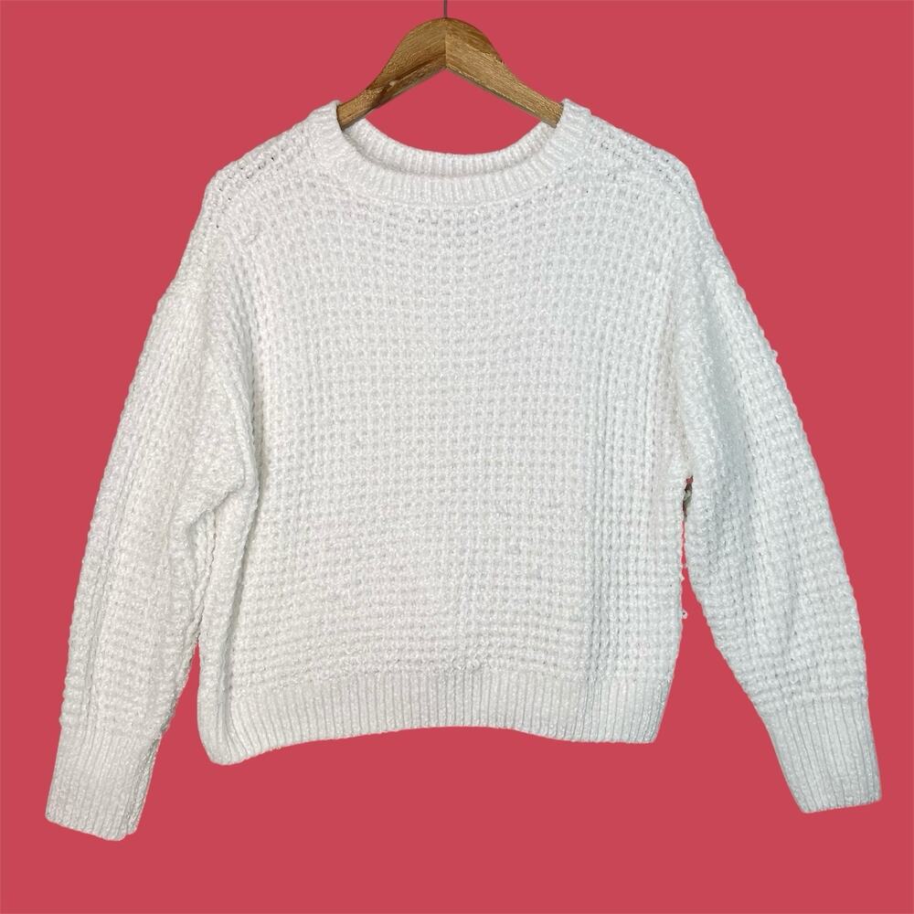 Cupcake Clothing Ltd Sweater Womens Med Waffle Knit Cozy Ski Resort Super Soft